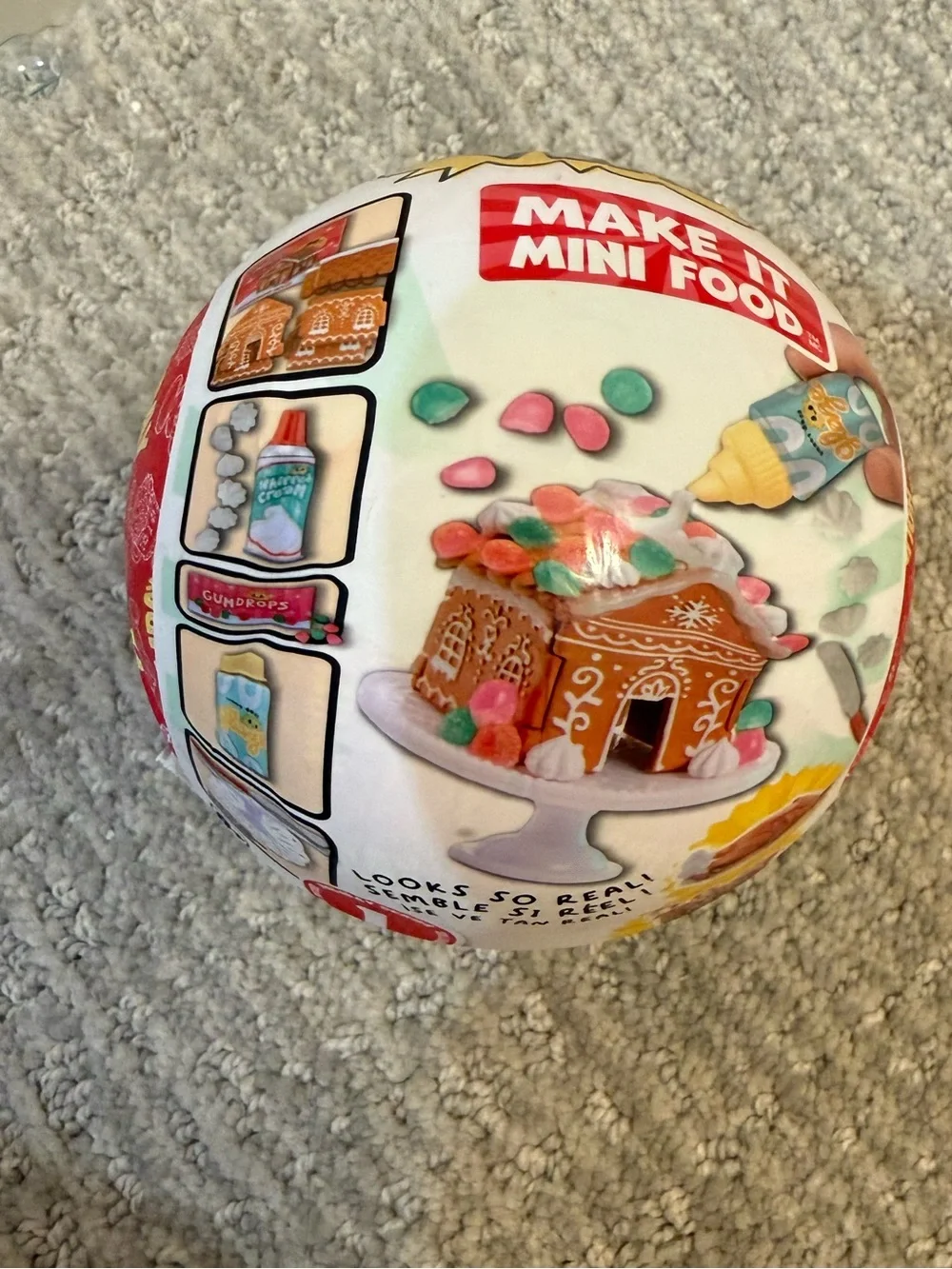 Make It Mini Food Gingerbread House Play Kit - Multi